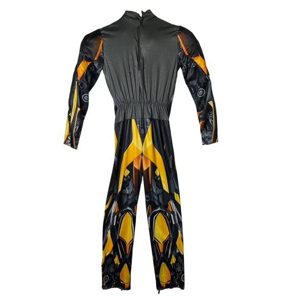 Transformers Bumblebee Costume Jumpsuit with‎ Mask Halloween Cosplay Kids - Picture 6 of 11